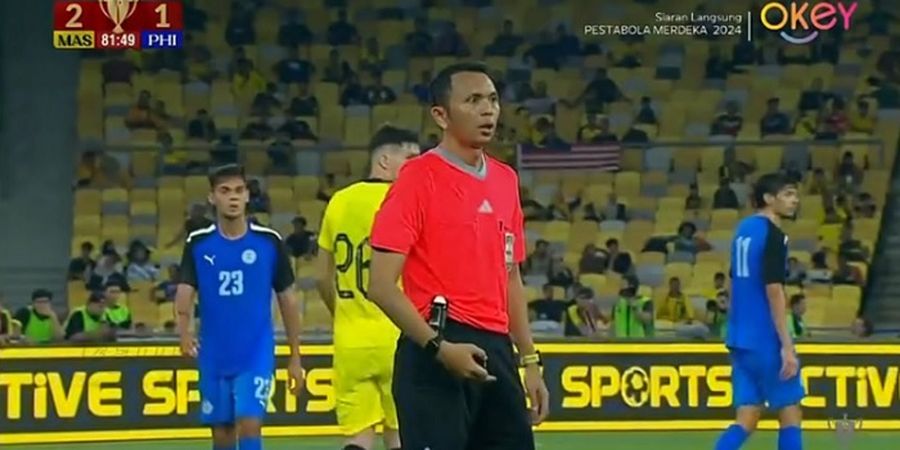 Terang-terangan Bantu Malaysia, Striker Filipina Muak dengan Wasit Indonesia