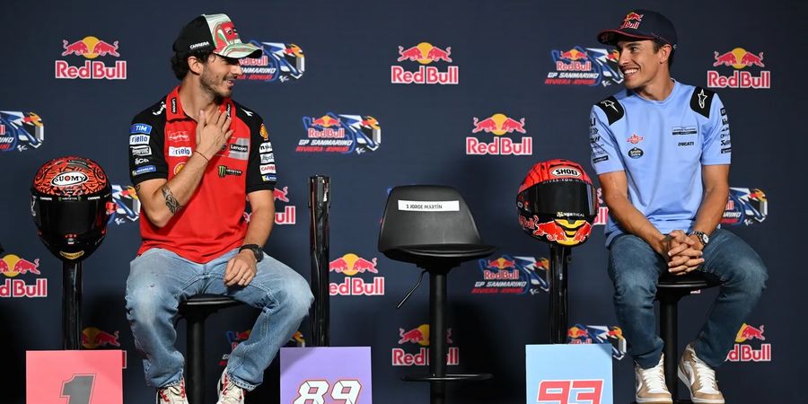 MotoGP San Marino 2024 - Francesco Bagnaia Curhat Bahu Masih Sangat Sakit, Marc Marquez: Pelan-pelan Dulu Gak Sih?