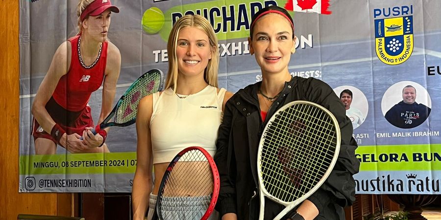 Hadir di Indonesia, Eugenie Bouchard Siap Lakoni Pertandingan Ekshibisi dengan Luna Maya