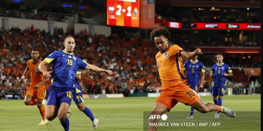 Kinerja Awak Man United di Timnas Belanda - Zirkzee Cetak Gol Debut Lagi, De Ligt Dapat Julukan Maguire Versi Oranye