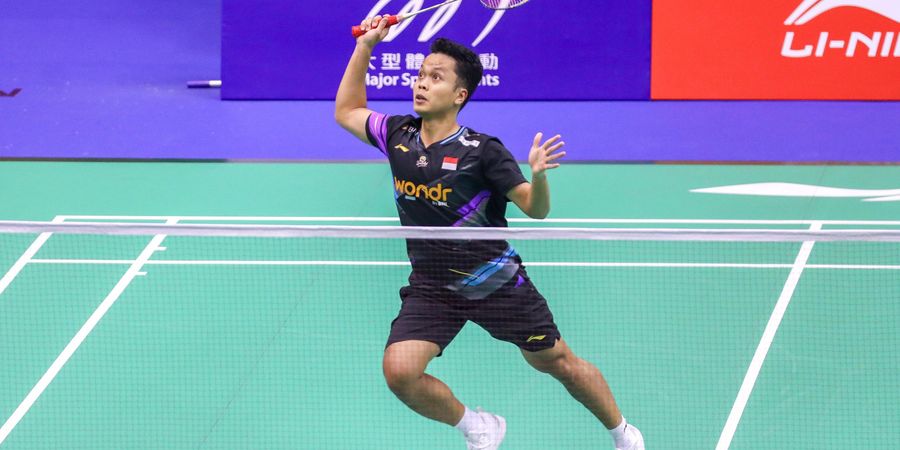 Hong Kong Open 2024 - Dendam ke Toma Junior Popov Lunas, Anthony Ginting Siap-siap Ladeni Keuletan Junior Chou Tien Chen