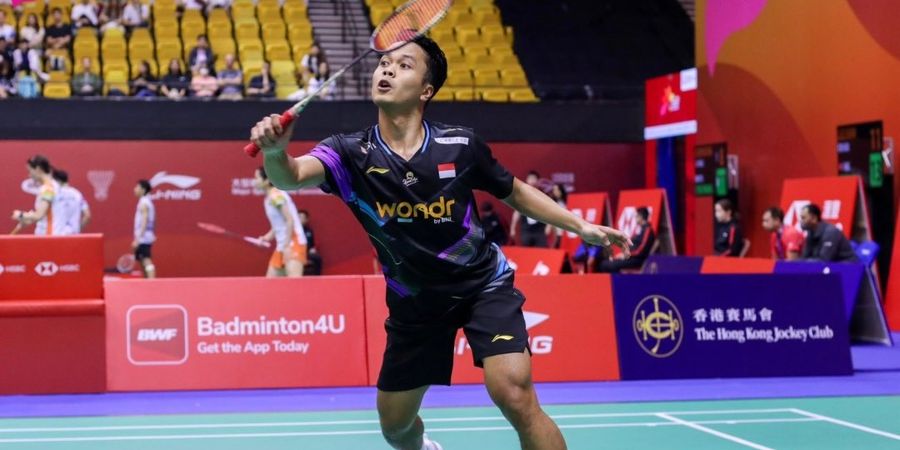 Hasil Hong Kong Open 2024 - Sebenarnya Bisa 2 Gim, Ginting Atasi Perlawanan Sengit Underdog Penakluk Finalis Asian Games