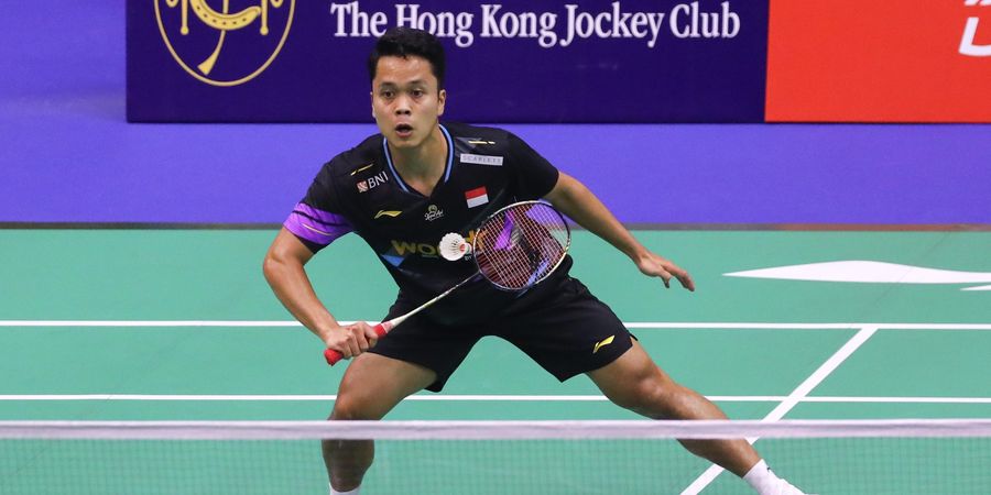 Hong Kong Open 2024 - Kekesalan Anthony Ginting kepada Hakim Garis Saat Viktor Axelsen Mengadang di Semifinal