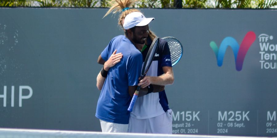 Pasangan Bobrov/Ganta Juara Amman Mineral Men’s World Tennis Championship