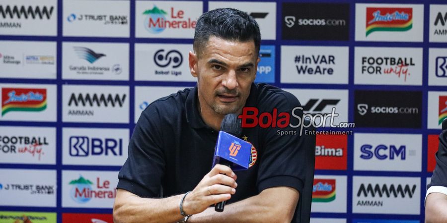 Kata Carlos Pena Usai Persija Jadi Tim Musafir Karena Tidak Bisa Pakai JIS di Laga Lawan PSM