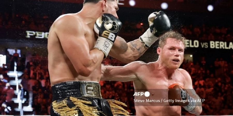 Rasa Dongkol hingga Bahagia, Begini Reaksi Canelo Alvarez usai Bekuk Petinju Tak Terkalahkan Edgar Berlanga