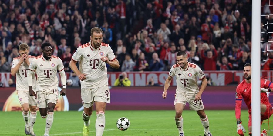 Hasil Lengkap Liga Champions - Harry Kane Quattrick Dibantu 3 Penalti, Bayern Muenchen Cukur Dinamo Zagreb 9-2 dan Kuasai Puncak