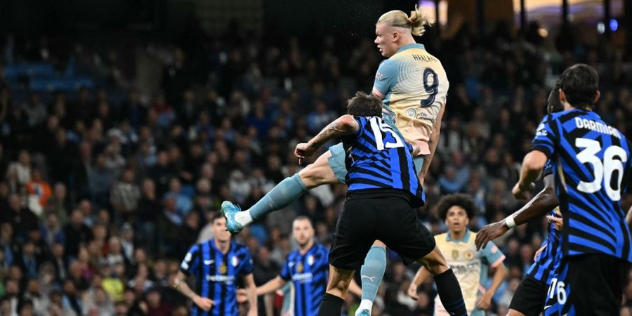 Hasil Liga Champions - Erling Haaland Mejan, Duel Man City Vs Inter Milan Berakhir Hambar Tanpa Gol