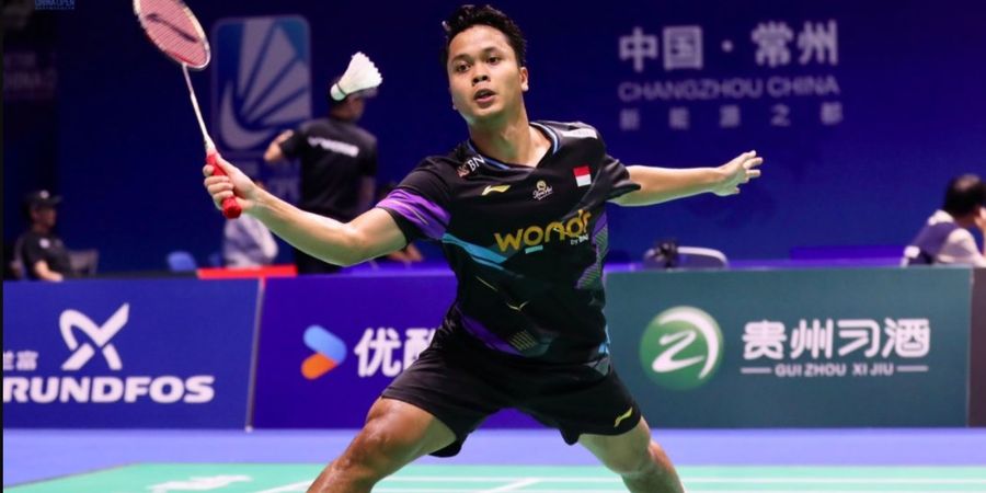 Arctic Open 2024 - Rekan Viktor Axelsen Temani Anthony Ginting Jadi Unggulan Terluka di Babak Pertama