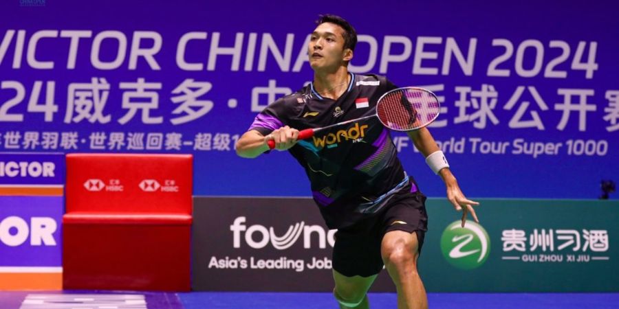 Hasil China Open 2024 - Jonatan Christie Sudah Berjuang Sampai Protes ke Wasit, Titisan Lin Dan Kubur Mimpi Terakhir Indonesia ke Final 