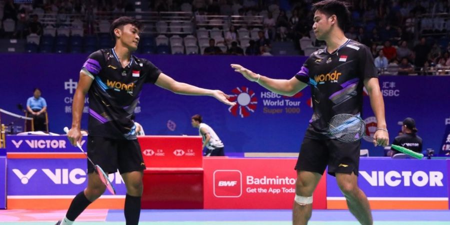 Hasil China Open 2024 - Fikri/Daniel Pecundangi Liang/Wang di Kandang, Unggulan Teratas Pulang Duluan