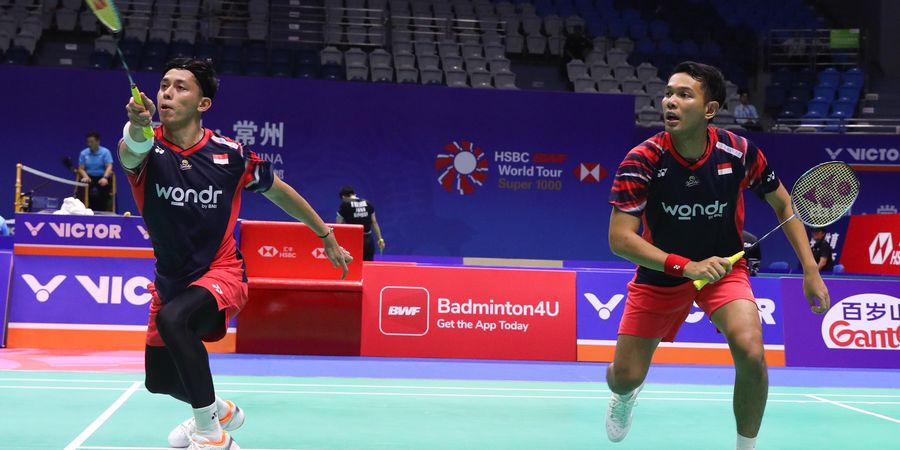 Hasil China Open 2024 - Dibuka dengan Kemenangan, Fajar/Rian Deja Vu Dijungkalkan Wakil Malaysia Lagi