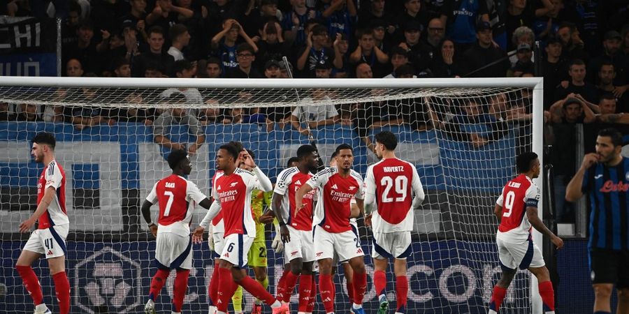 Hasil Liga Champions - David Raya Bikin Penyelamatan Gila, Atalanta Vs Arsenal Berakhir Skor Kacamata