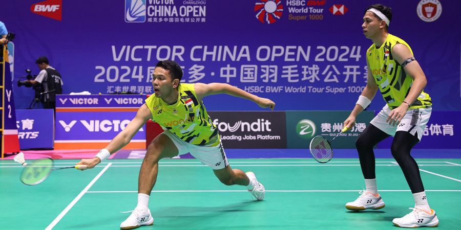 China Open 2024 - Performa Saat Masih Jadi No 1 Sudah Hilang, Fajar/Rian Pesakitan Sendiri dan Butuh Solusi