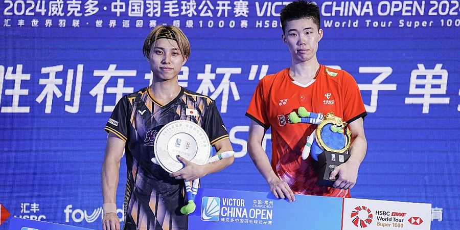 Hasil Final China Open 2024 - Punya Juara Lagi Setelah Chen Long, Penakluk Jonatan Christie Lanjutkan Pesta Tuan Rumah