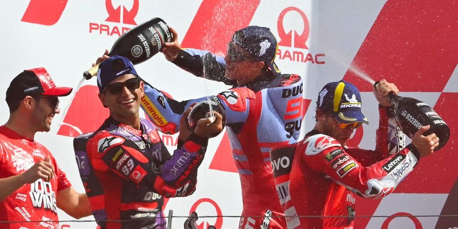 MotoGP Indonesia 2024 - Marquez Tidak Gila meski Lawannya Murid Rossi, Mana Mungkin Beri Tahu Martin Cara Jadi Juara