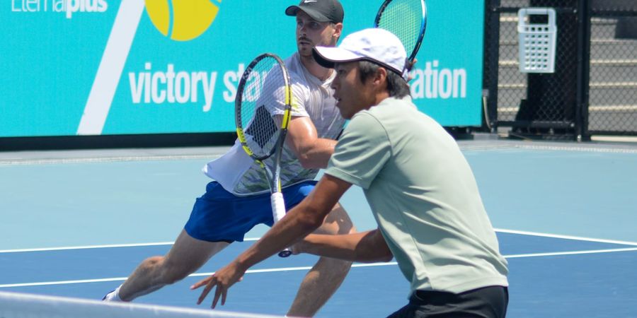 Akhir Bahagia Nathan/Blake di Amman Mineral Men’s World Tennis Championship