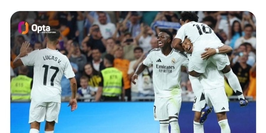 Hasil dan Klasemen Liga Spanyol - Menang Besar, Real Madrid Pangkas Jarak dari Barcelona