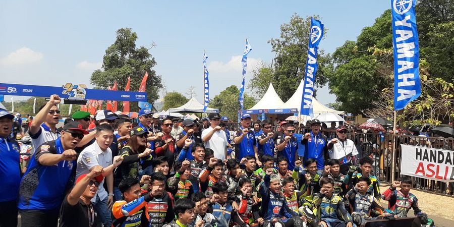 Yamaha Cup Race  2024 Resmi Dibuka di Tengah Cuaca Terik Pangkep, Sulawesi Selatan