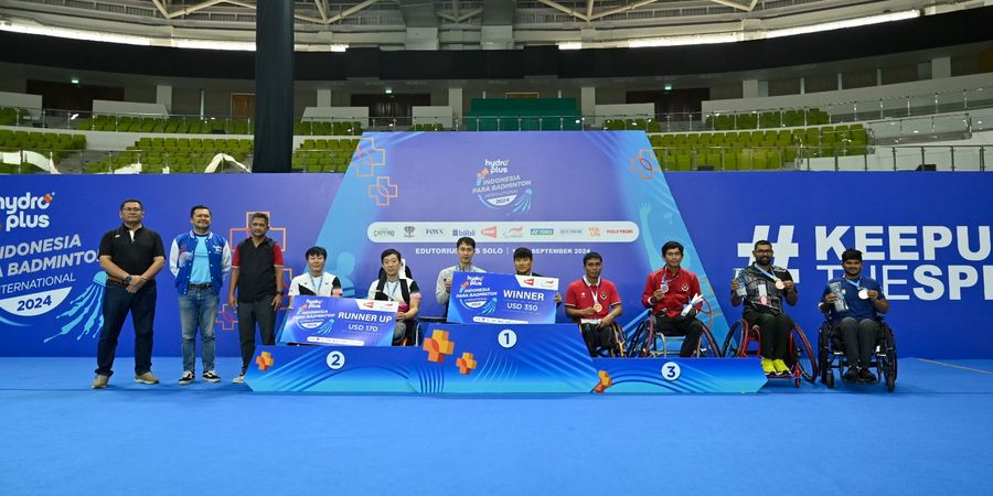 Lagi, Indonesia Sabet Gelar Juara Umum di Indonesia Para Badminton Internasional 2024