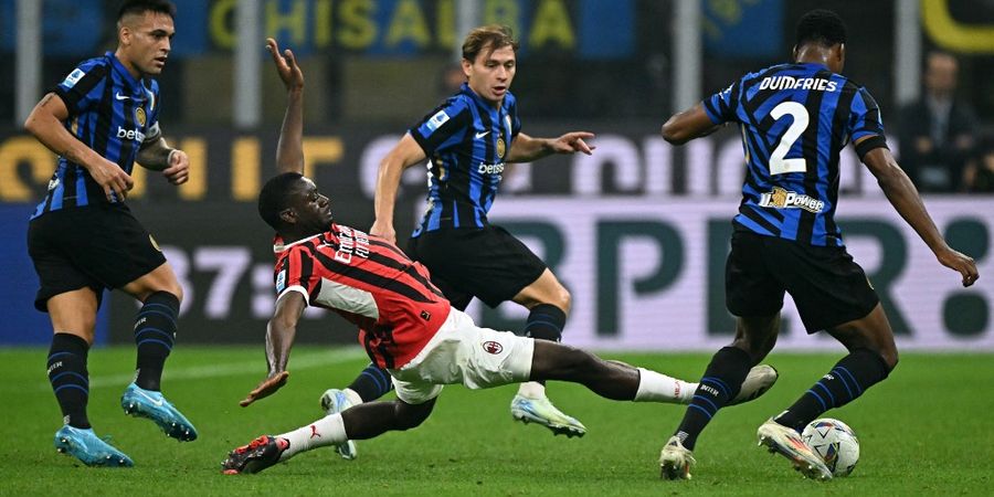 Hasil Liga Italia - Ada Andil Pemain Keturunan Indonesia, AC Milan Menangi Derby della Madoninna