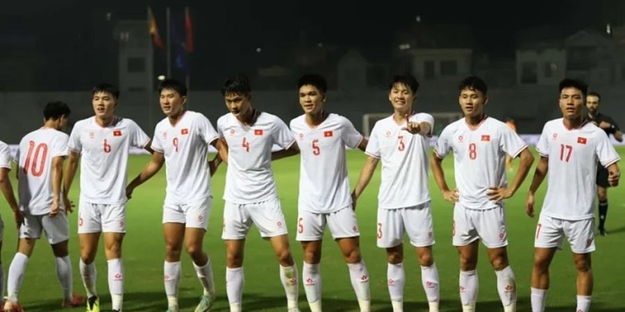 Hasil Kualifikasi Piala Asia U-20 2025 - Vietnam Gilas Bhutan 5-0