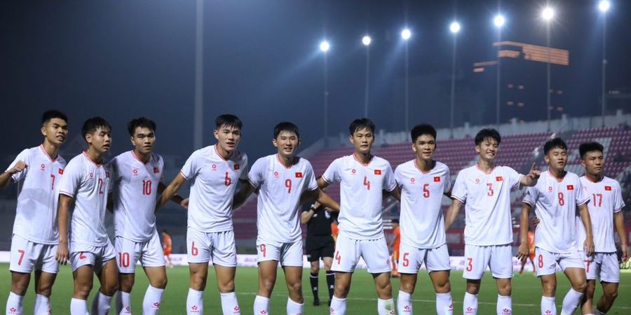 Klasemen Grup A Kualifikasi Piala Asia U-20 2025 - Vietnam di Pucuk, Perkasa dengan 8 Gol dan Nirbobol