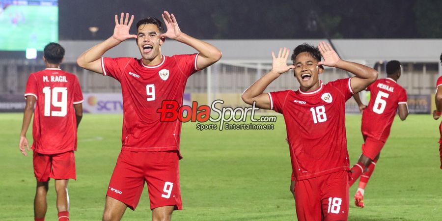 Hasil Kualifikasi Piala Asia U-20 2025 - Timnas U-20 Indonesia Bantai Maladewa, 4 Gol Tercipta Kurang dari 15 Menit