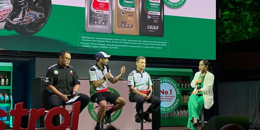 Sebelum Jajal Sirkuit Mandalika, Johan Zarco Resmikan Kampanye Bersama Castrol di Jakarta