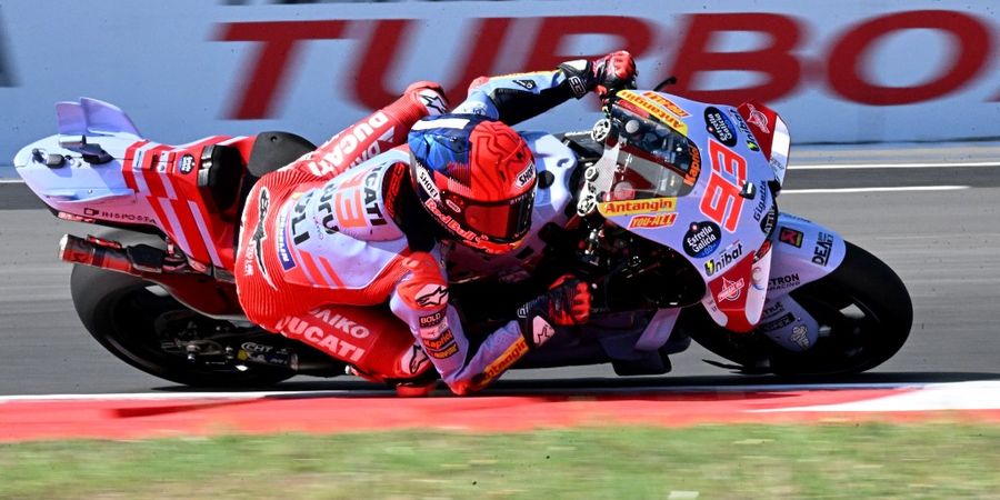 MotoGP Indonesia 2024 - Marc Marquez Jelaskan Aksi Penyelamatannya dengan Francesco Bagnaia, Spektakuler tapi Merasa Bukan Gejala Baik