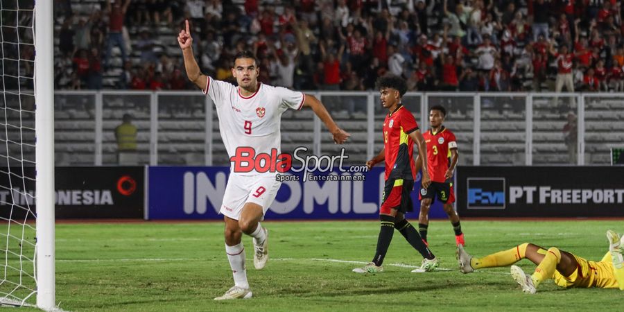 Hasil Kualifikasi Piala Asia U-20 2025 - Jens Raven Menggila, Timnas U-20 Indonesia Unggul Dua Gol Tanpa Balas atas Timor Leste di Babak I