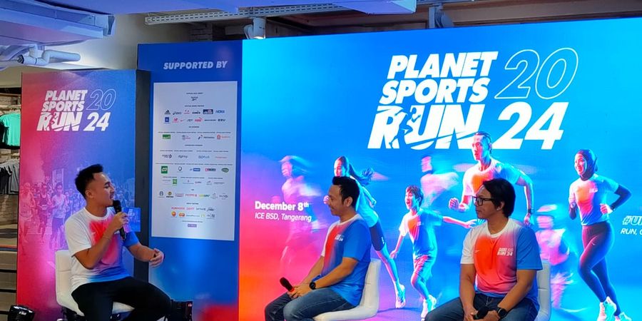 Planet Sports Run 2024 Hadir Desembeer Mendatang, Mengusung Tema 'Unlock Your Best'