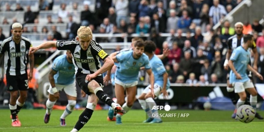 Hasil Liga Inggris - Dihukum Penalti, Man City Gagal Raih Poin Penuh