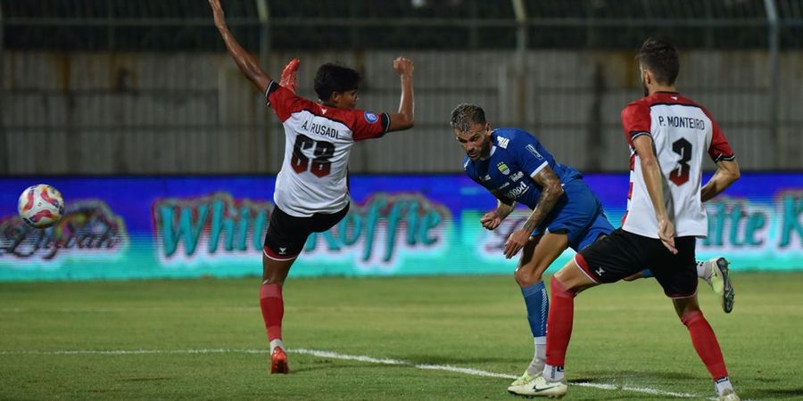 Hasil Liga 1 -  David da Silva Comeback dari Cedera, Persib Curi Poin di Kandang Madura United