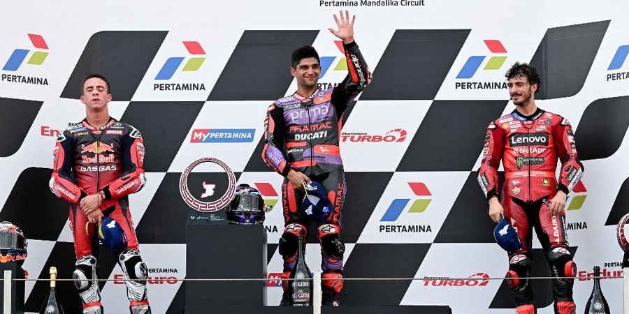 Klasemen MotoGP 2024 - Francesco Bagnaia Dijauhi Jorge Martin, Murid Valentino Rossi Naik 2 Tingkat di Markas Sponsor tapi Masih Tunggu Nasib Pedro Acosta