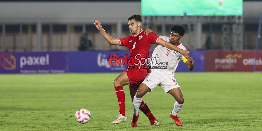 Hasil Kualifikasi Piala Asia U-20 2025 - Gol Jens Raven Dibalas Cepat, Timnas U-20 Indonesia Ditahan Yaman di Babak Pertama