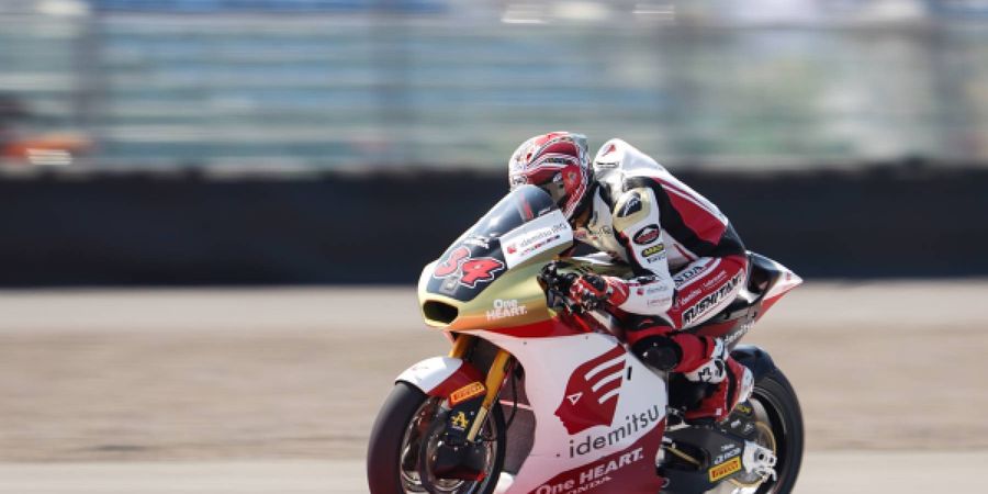 Hasil Moto2 Indonesia 2024 - Canet Menang Dominan, Mario Aji Finis Posisi Ini