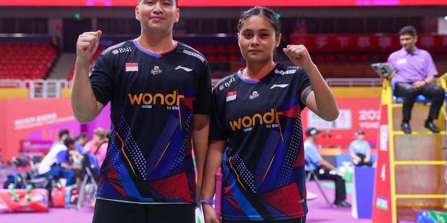 Hasil Suhandinata Cup 2024 - Kecolongan 1 Partai pada Ganda Putri, Darren/Bernadine Pastikan Indonesia Juara Grup F