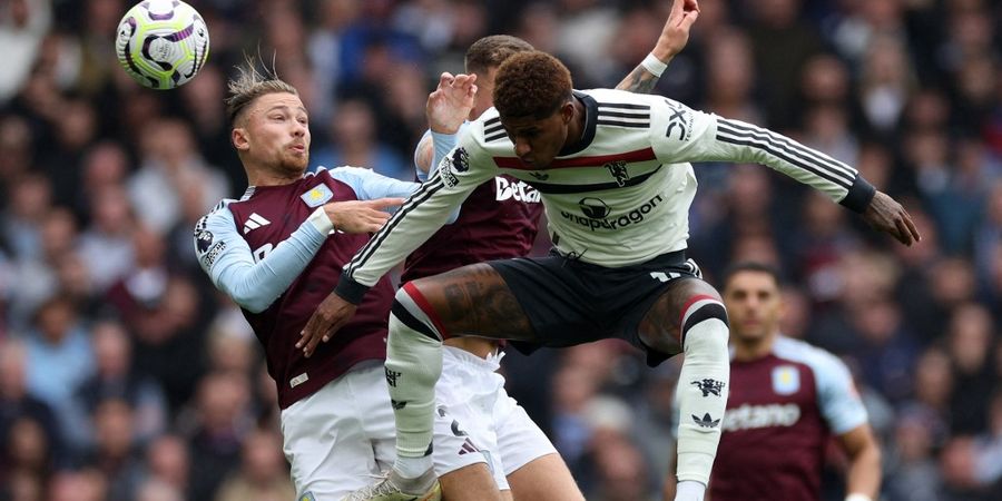 Hasil Liga Inggris - Ditahan Aston Villa, Man United Tak Sanggup Menang 5 Kali Beruntun