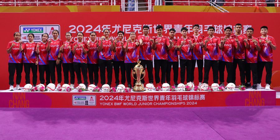 Kejuaraan Dunia Junior 2024 - 1 Emas dan 2 Perunggu, Rionny Mainaky Belum Puas, Indonesia Harus Belajar dari China dan Jepang