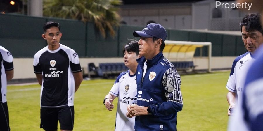 Kata Shin Tae-yong Usai Timnas Indonesia Menjalani Latihan Perdana di Bahrain