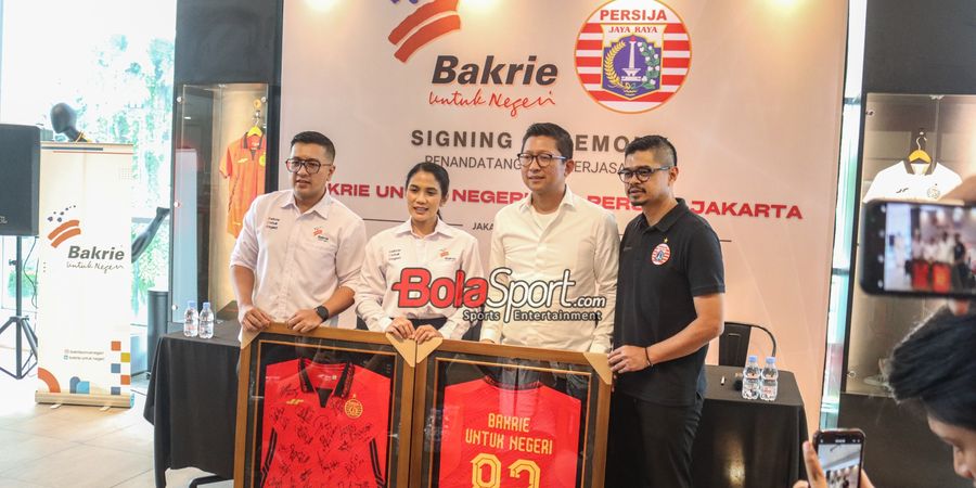 Persija dan Bakrie Untuk Negeri Sepakat Mendorong Sepak Bola Indonesia Lebih Baik Lagi