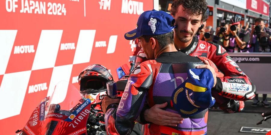 Anomali Pecco Bagnaia yang Lebih Banyak Menang tapi Masih Tertinggal dari Jorge Martin di Papan Klasemen