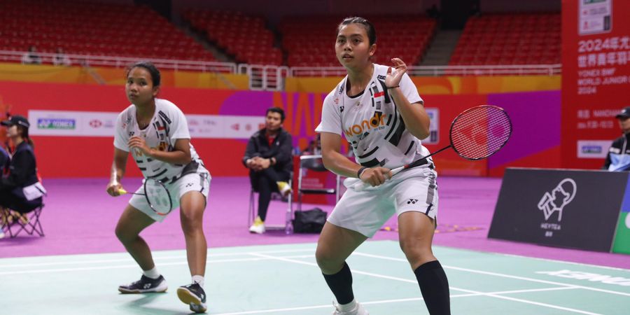 Hasil Indonesia Masters 2025 - Ganda Putri Muda Indonesia Tumbang, Kekuatan Tuan Rumah Tergerus Sejak Awal