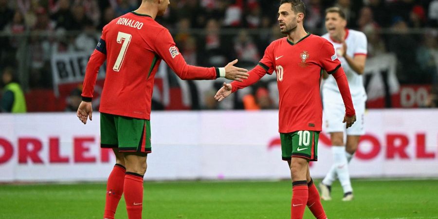 Hasil UEFA Nations League - Cristiano Ronaldo Cetak Gol ke-906 dan Hanya Main 63 Menit, Portugal Gulung Polandia