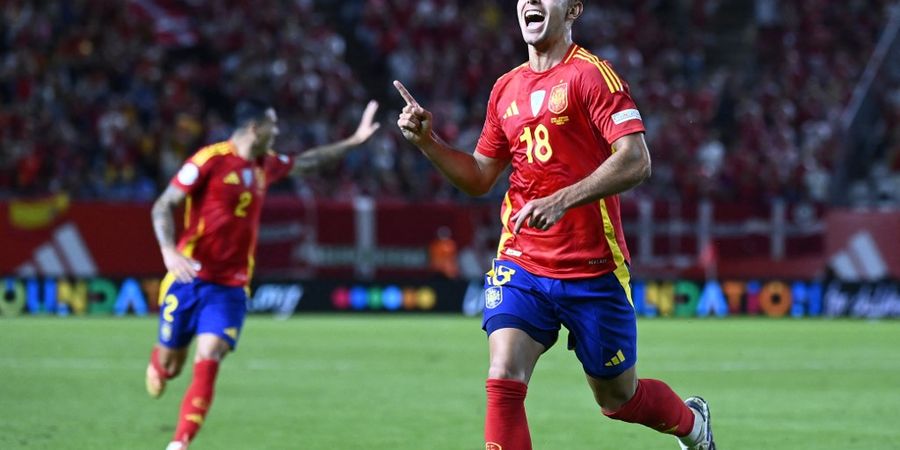 Hasil UEFA Nations League - Gelandang Incaran Liverpool Pecah Telur, Spanyol Tundukkan Denmark 