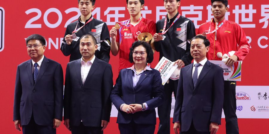 Tahun Lalu Dikecewakan Alwi Farhan, Tunggal Putra China Lega Beban Terangkat Setelah Cicipi Emas Juara Dunia Junior 2024