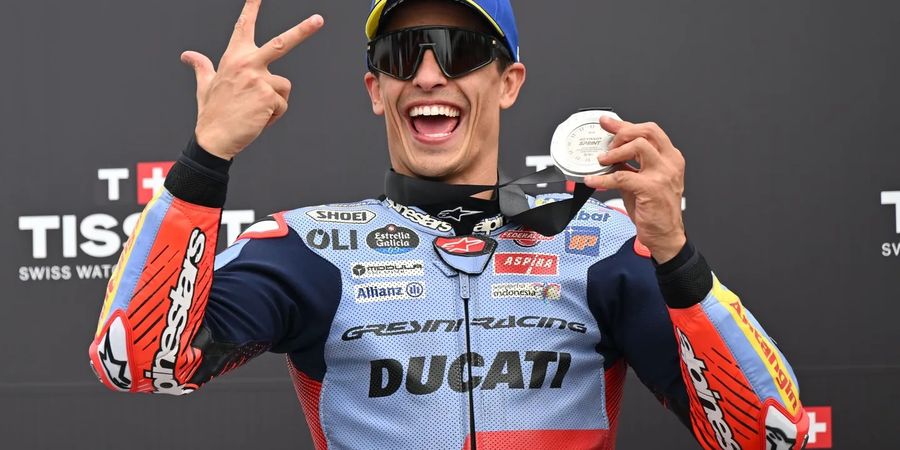 Menangi MotoGP Australia dengan Plot Twist, Marc Marquez Ubah Gestur Ngawur Jadi Wangsit