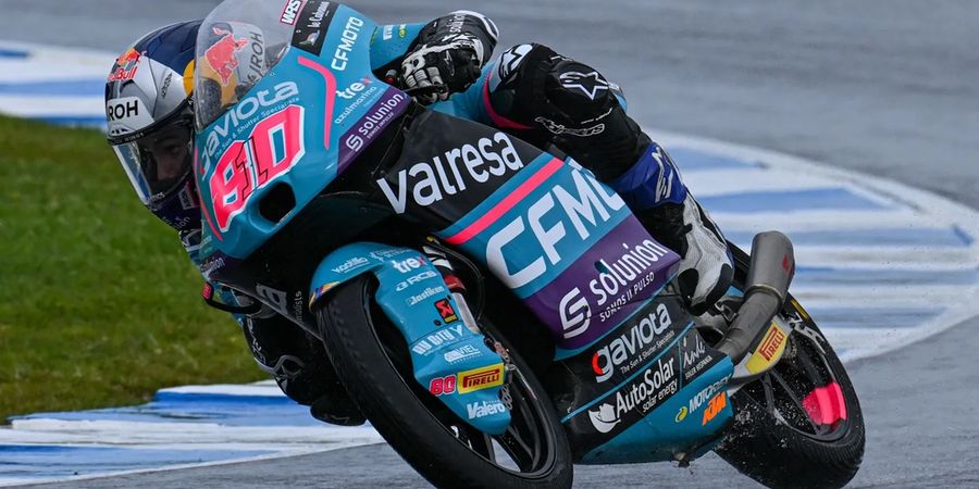 Hasil Moto3 Thailand 2024 - David Alonso Menang, Eks Rekan Setim Mario Aji Alami Drama Menyakitkan Jelang Garis Finish