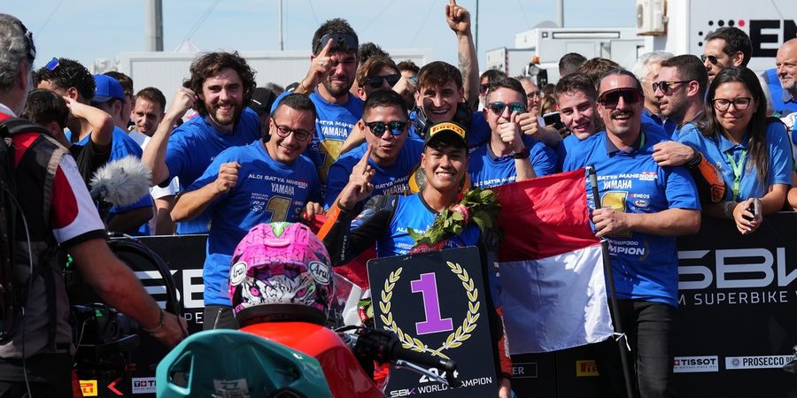 Debutan Langsung Juara Dunia, Aldi Satya Mahendra Selangkah Lebih Dekat ke WSBK